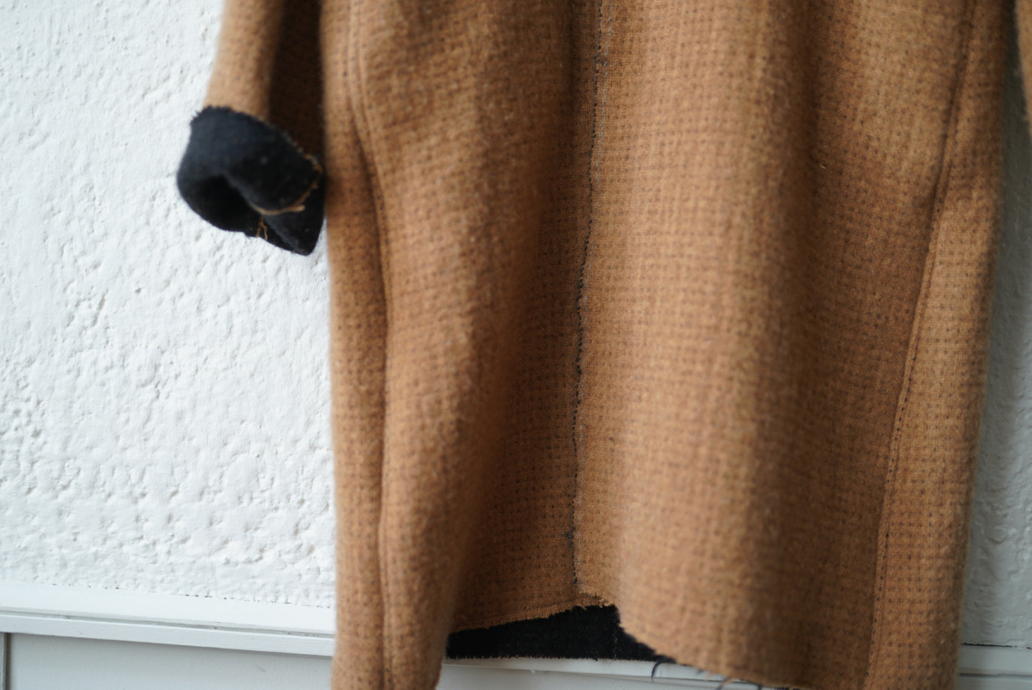 22AW “COIN” WORK BLAZER EXTRA LONG モンゴリアンカシミヤコート / taichi murakami(タイチムラカミ)