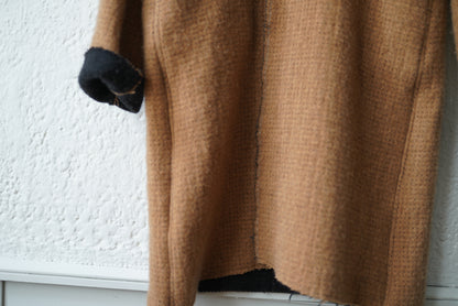 22AW “COIN” WORK BLAZER EXTRA LONG モンゴリアンカシミヤコート / taichi murakami(タイチムラカミ)