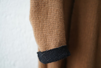 22AW “COIN” WORK BLAZER EXTRA LONG モンゴリアンカシミヤコート / taichi murakami(タイチムラカミ)