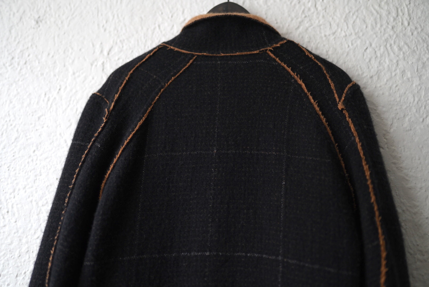 22AW “COIN” WORK BLAZER EXTRA LONG モンゴリアンカシミヤコート / taichi murakami(タイチムラカミ)
