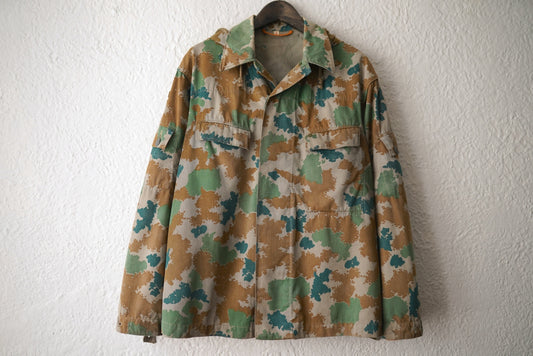 1960's 東ドイツ軍 ブルメータンカモ カモフラージュミリタリージャケット / Vintage(ヴィンテージ)