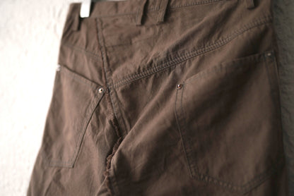 23SS DISPLACEMENT JEANS ジンバブエコットントラウザーズパンツ Size5 / taichi murakami(タイチムラカミ)