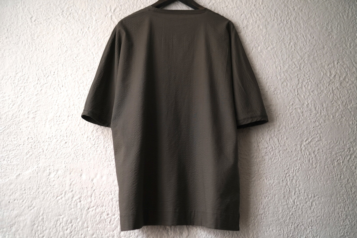 24SS シアサッカードルマンスリーブカットソー / ware(ウェアー)