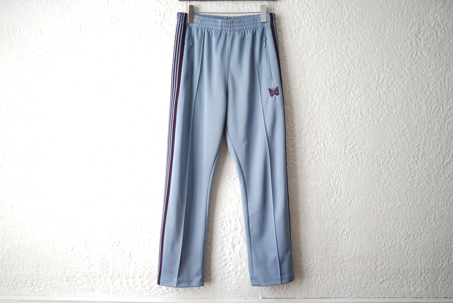 17AW Track Pant Poly Smooth トラックパンツ ブラック / Needles(ニードルス)