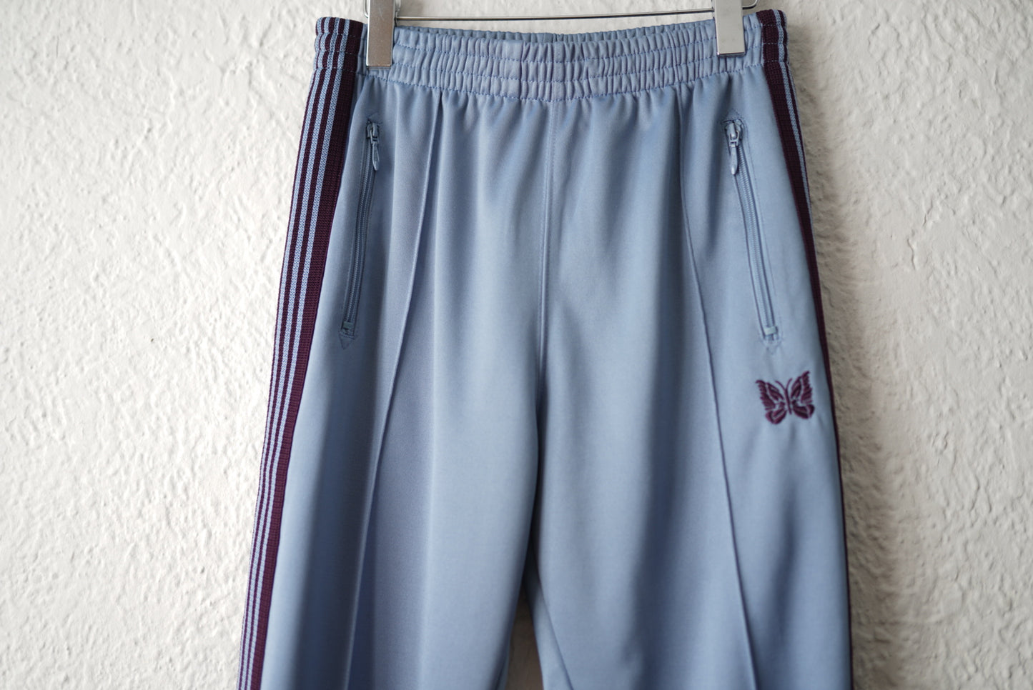 17AW Track Pant Poly Smooth トラックパンツ ブラック / Needles(ニードルス)