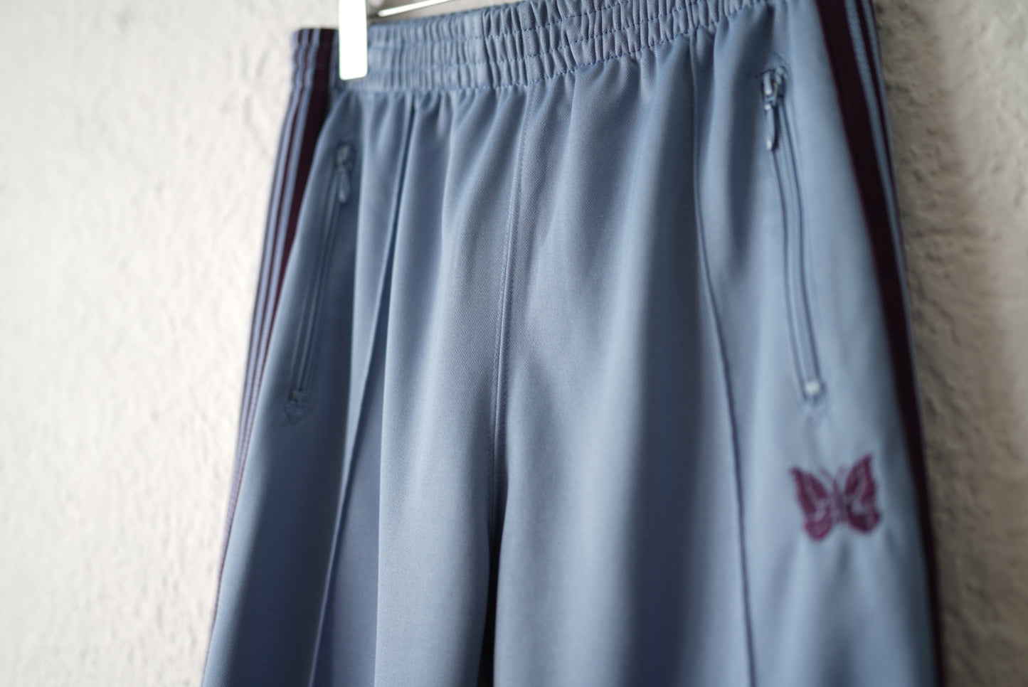 17AW Track Pant Poly Smooth トラックパンツ ブラック / Needles(ニードルス)