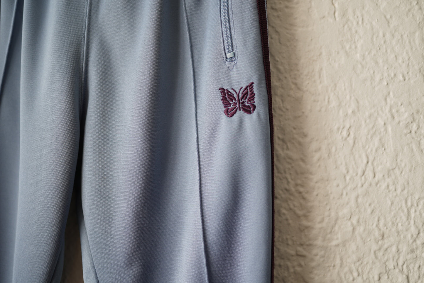 17AW Track Pant Poly Smooth トラックパンツ ブラック / Needles(ニードルス)