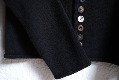 25AW KU58/CA カシミヤニットカーディガンセーター / ARCHIVIO J.M.Ribot(アルキヴィオ J.M.リボット)