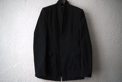 16AW INVERTED COLLAR BLAZER オーバーロックテーラードジャケット / LEOPOLD BOSSERTレオポルドボザート)