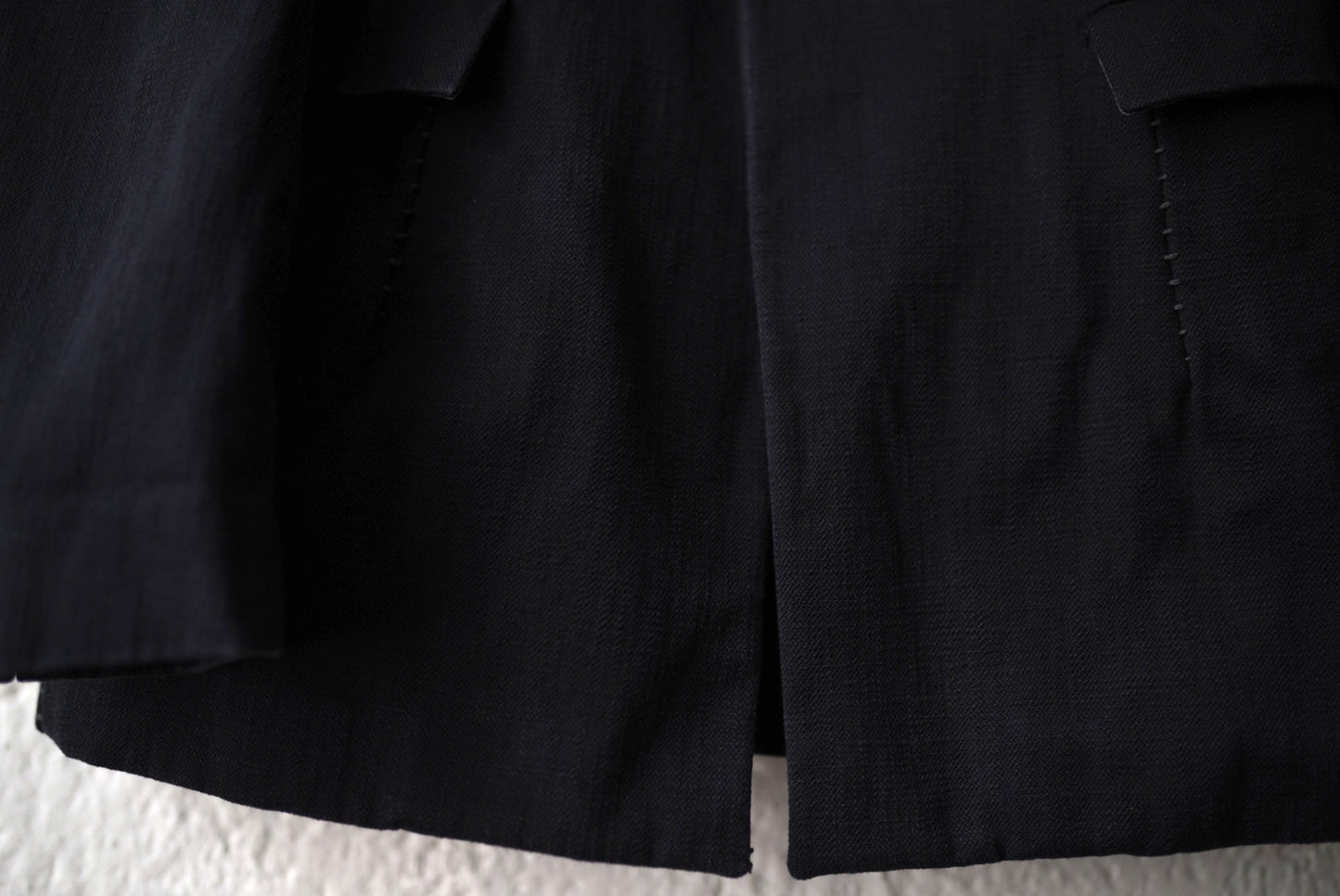 16AW INVERTED COLLAR BLAZER オーバーロックテーラードジャケット / LEOPOLD BOSSERTレオポルドボザート)