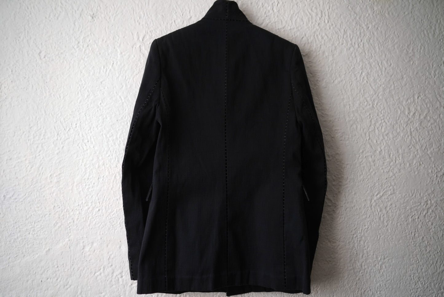 16AW INVERTED COLLAR BLAZER オーバーロックテーラードジャケット / LEOPOLD BOSSERTレオポルドボザート)
