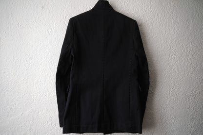 16AW INVERTED COLLAR BLAZER オーバーロックテーラードジャケット / LEOPOLD BOSSERTレオポルドボザート)