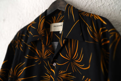 17SS FIREWORKS S/S TUCK OPEN COLLAR SHIRT 総柄開襟アロハシャツ / ANACHRONORM(アナクロノーム)