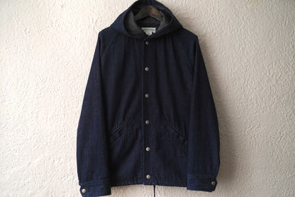 15SS GARDENER BUD BREAKER デニムフードブルゾンジャケット / SASSAFRAS(ササフラス)