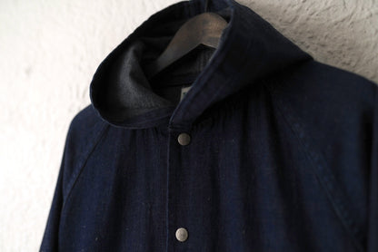 15SS GARDENER BUD BREAKER デニムフードブルゾンジャケット / SASSAFRAS(ササフラス)