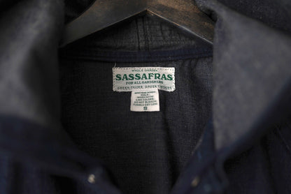 15SS GARDENER BUD BREAKER デニムフードブルゾンジャケット / SASSAFRAS(ササフラス)