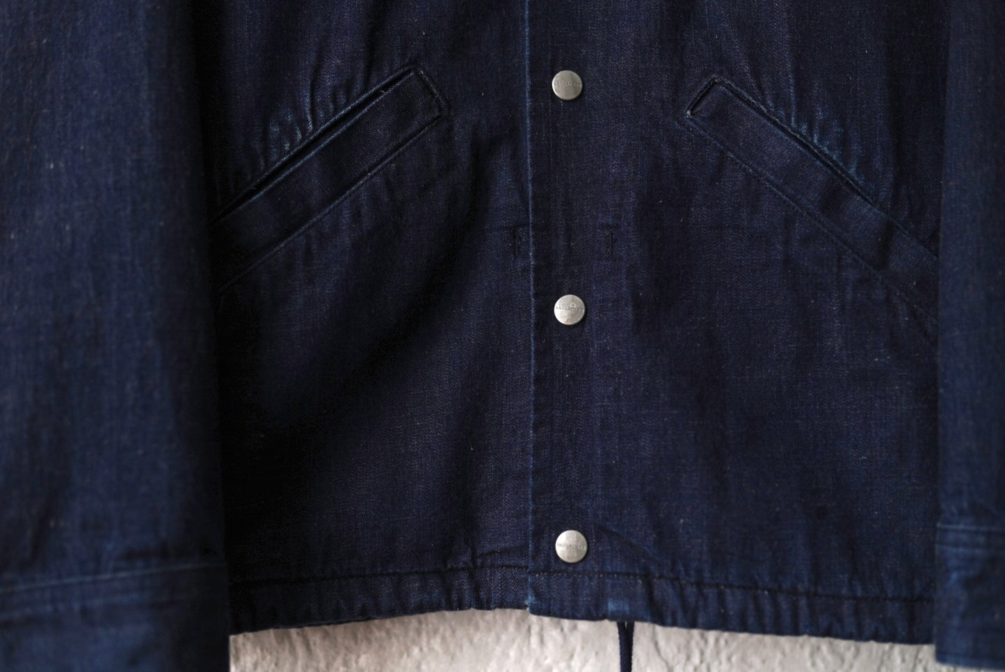 15SS GARDENER BUD BREAKER デニムフードブルゾンジャケット / SASSAFRAS(ササフラス)
