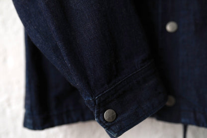 15SS GARDENER BUD BREAKER デニムフードブルゾンジャケット / SASSAFRAS(ササフラス)