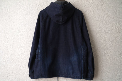 15SS GARDENER BUD BREAKER デニムフードブルゾンジャケット / SASSAFRAS(ササフラス)