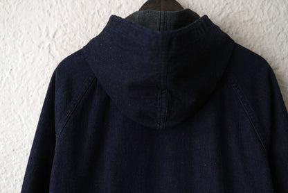 15SS GARDENER BUD BREAKER デニムフードブルゾンジャケット / SASSAFRAS(ササフラス)