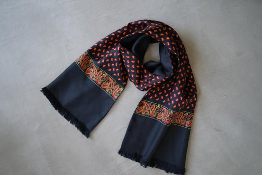 非売品 ペイズリーシルクスカーフ / I.W.HARPER(I.W.ハーパー)