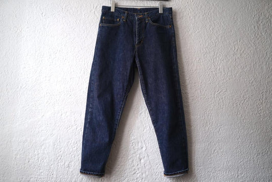 18AW 襤褸裂き織り5ポケットデニムパンツ / KUON(クオン)
