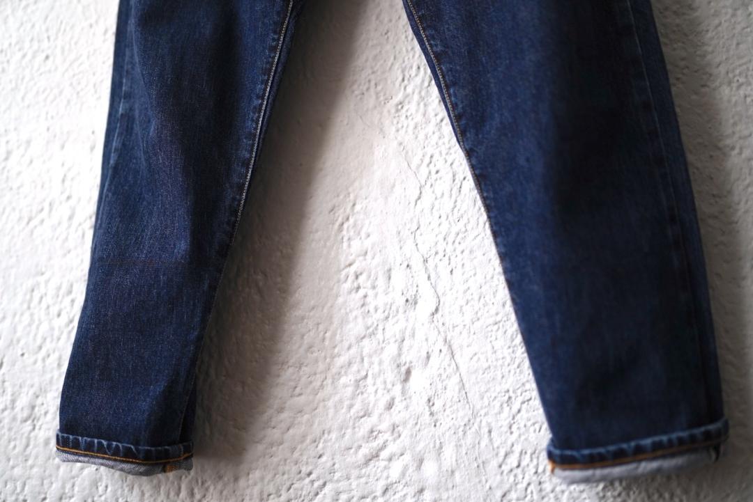 18AW 襤褸裂き織り5ポケットデニムパンツ / KUON(クオン)