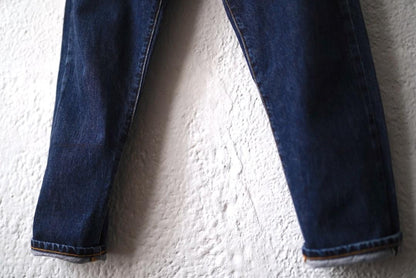 18AW 襤褸裂き織り5ポケットデニムパンツ / KUON(クオン)